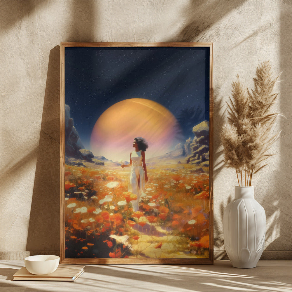 Cosmic Flower Fields - plakatstore