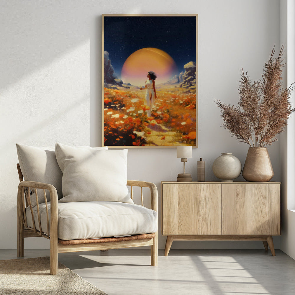 Cosmic Flower Fields - plakatstore