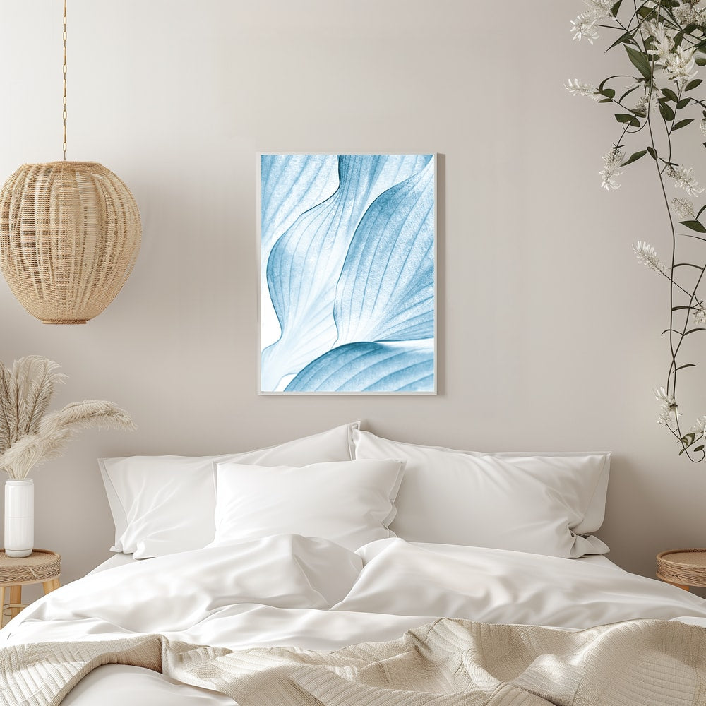 Soft Blue Leaves