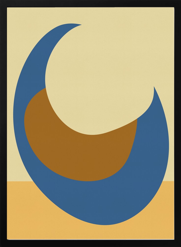 Blue Brown Embrace
