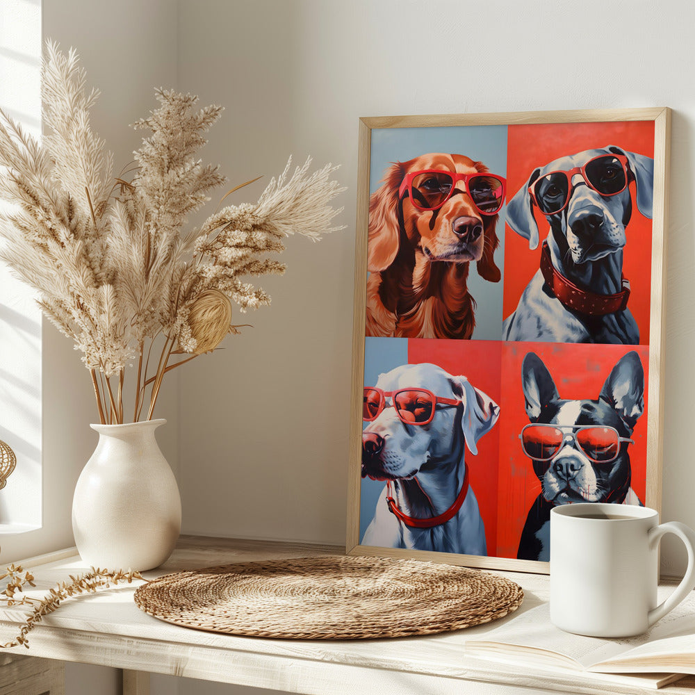 Dogs In Shades - plakatstore