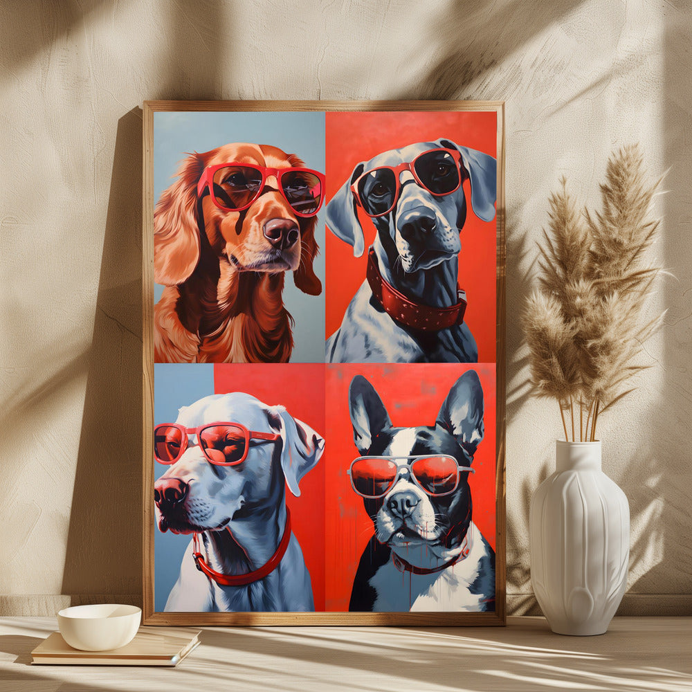 Dogs In Shades - plakatstore