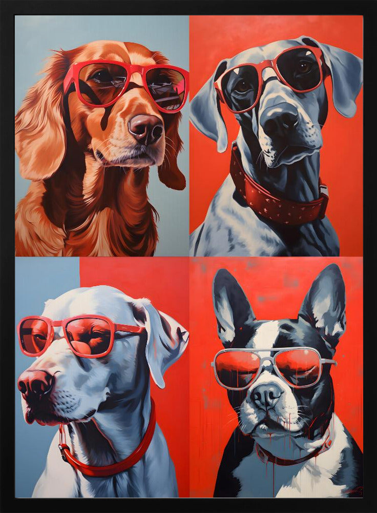 Dogs In Shades - plakatstore