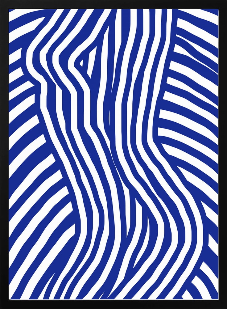 Modern Striped Figure
