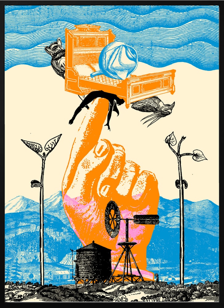 Falling On A Giant Hand