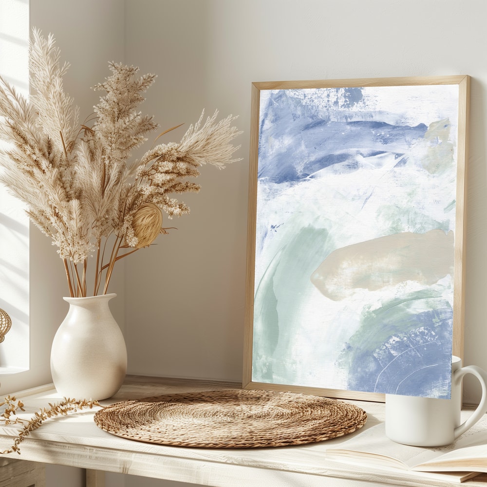 Serene Coastal Abstract