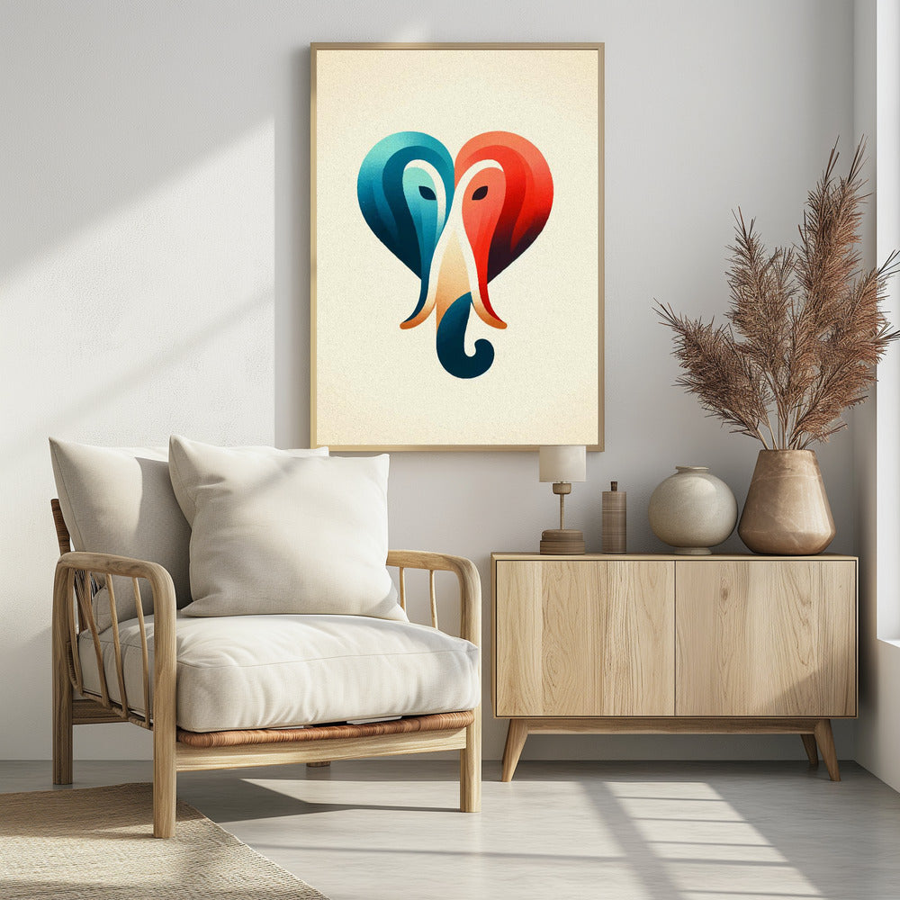 Elephant heart - plakatstore