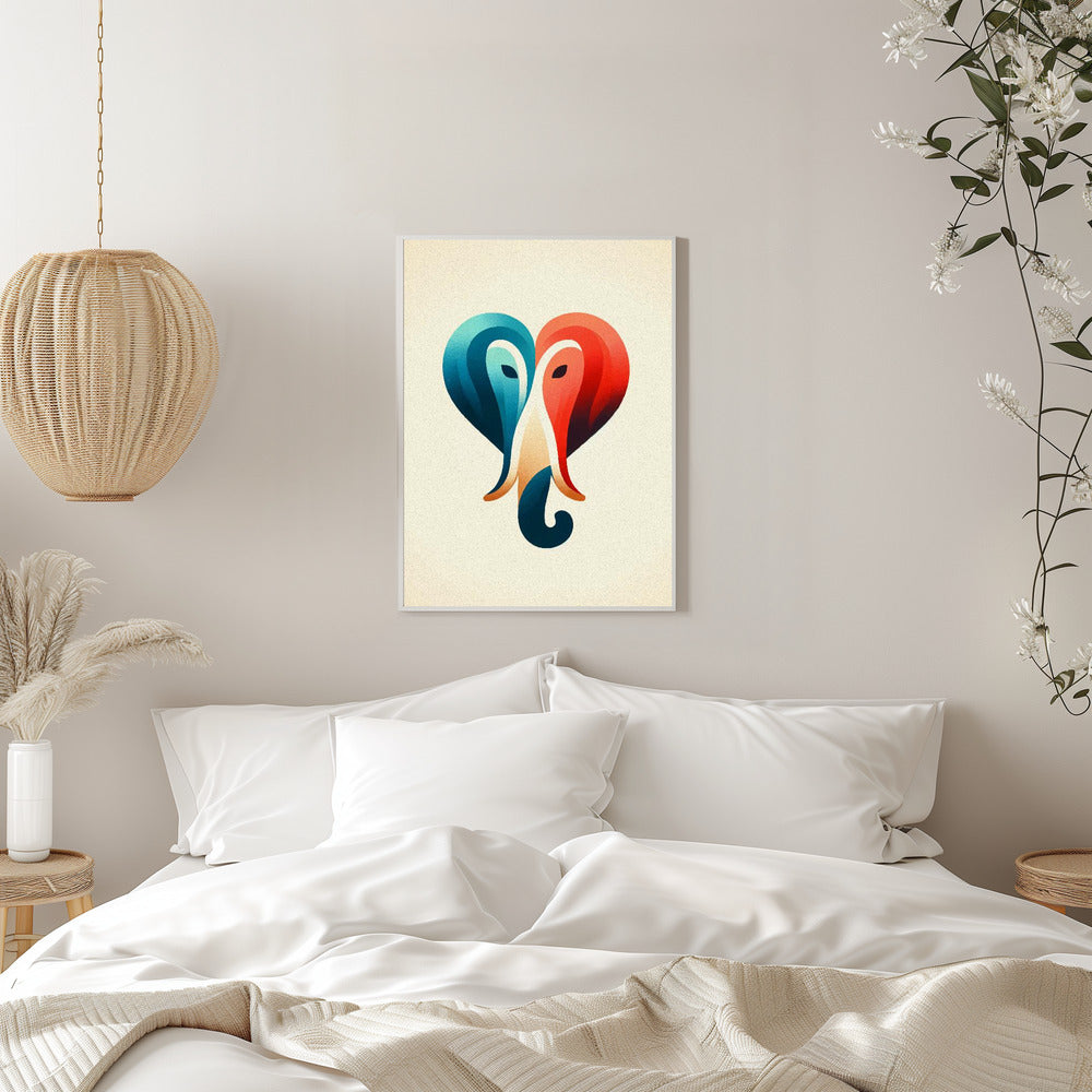 Elephant heart - plakatstore