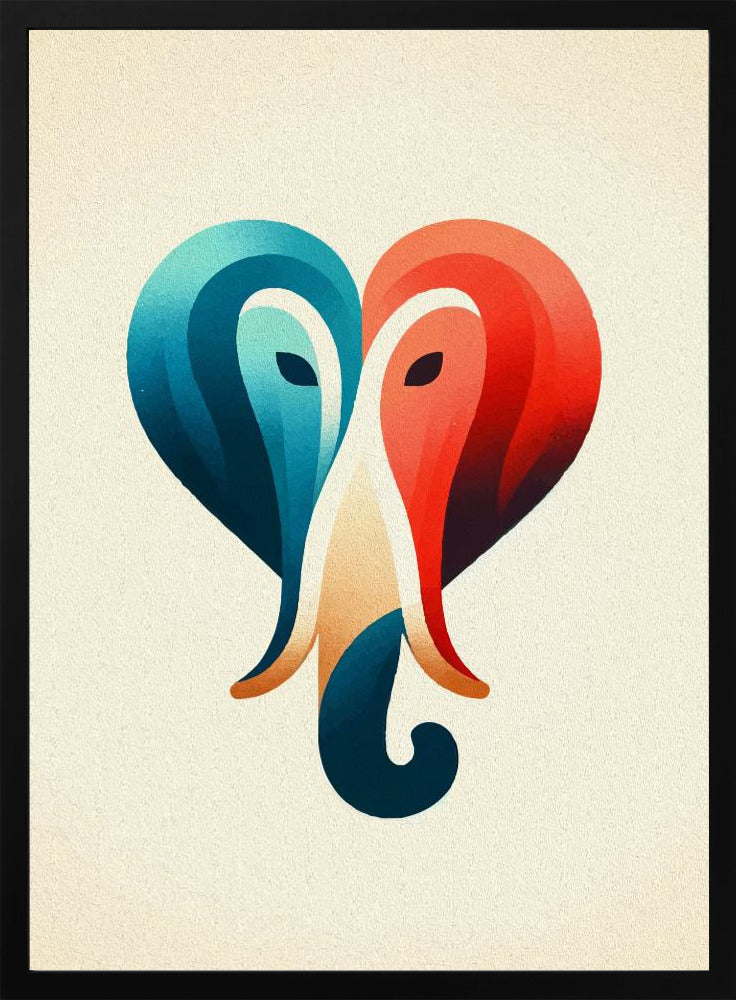 Elephant heart - plakatstore