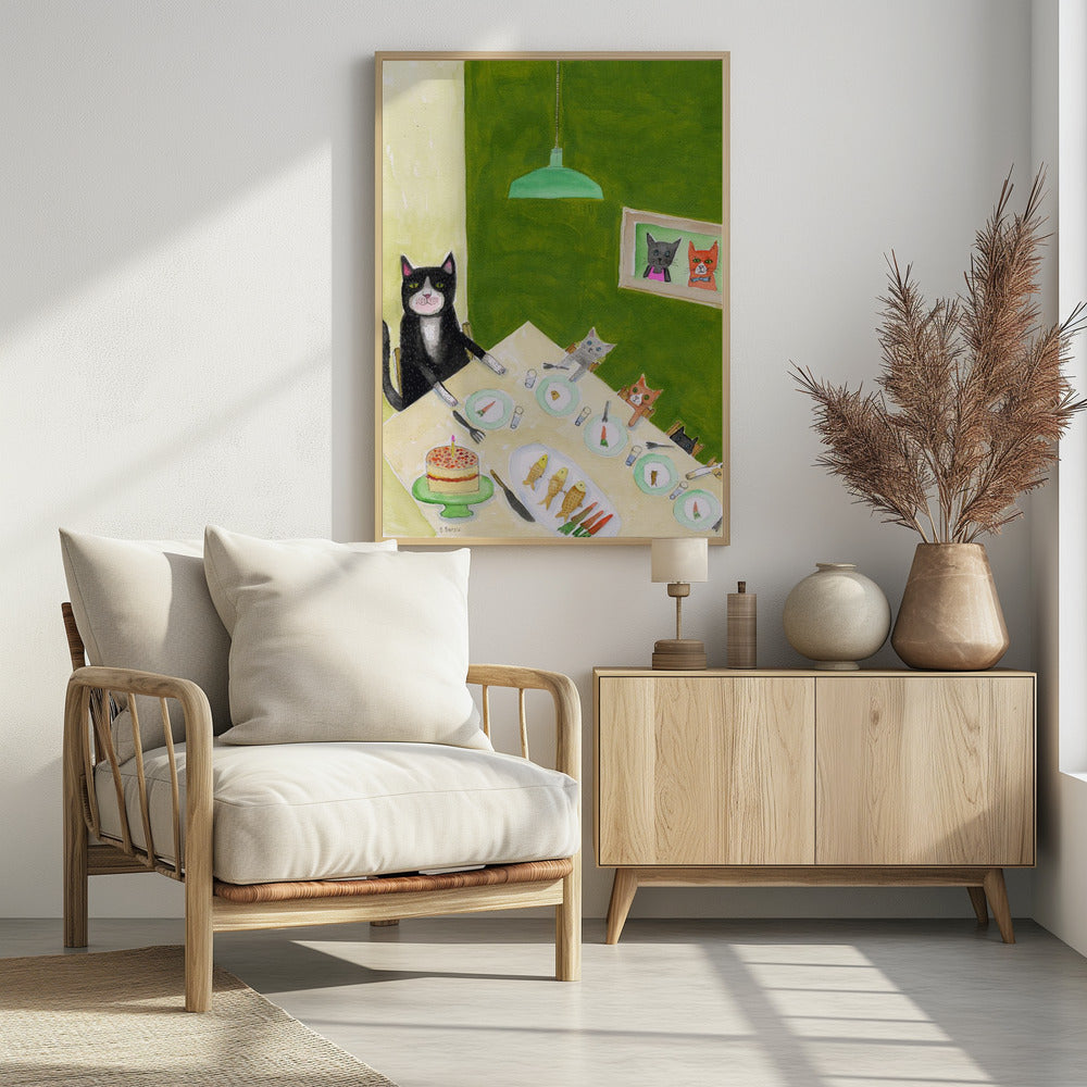 Family of cats - plakatstore