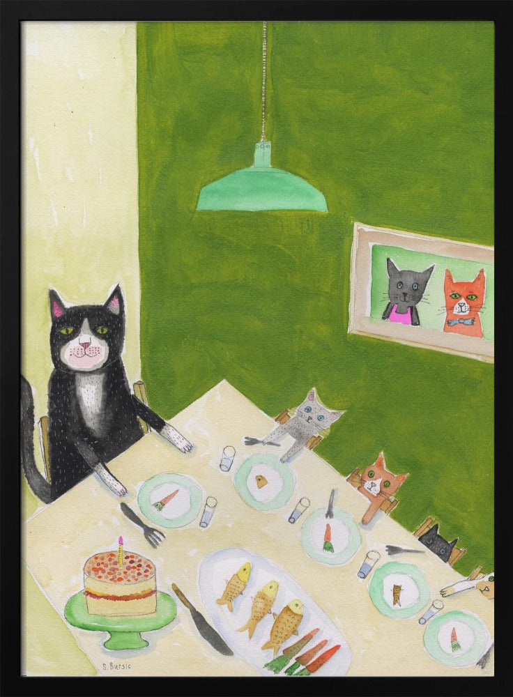 Family of cats - plakatstore