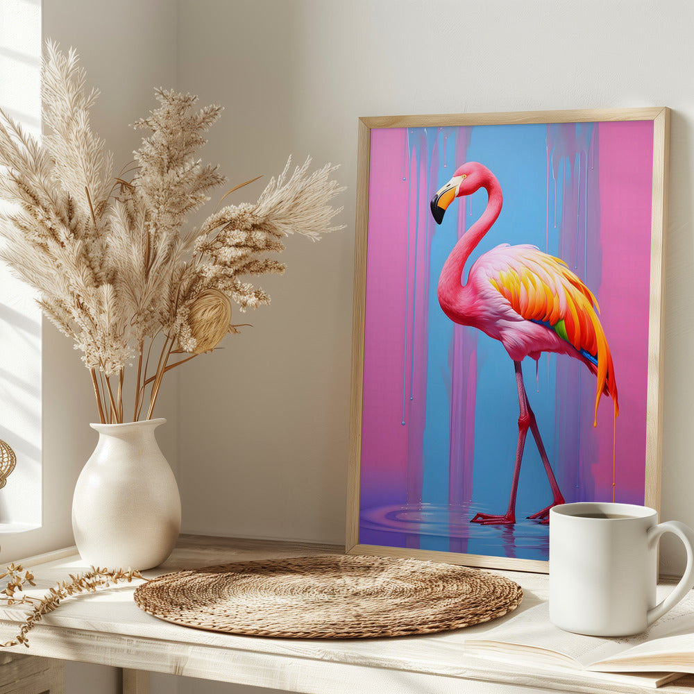 Flamingo Pop Art - plakatstore