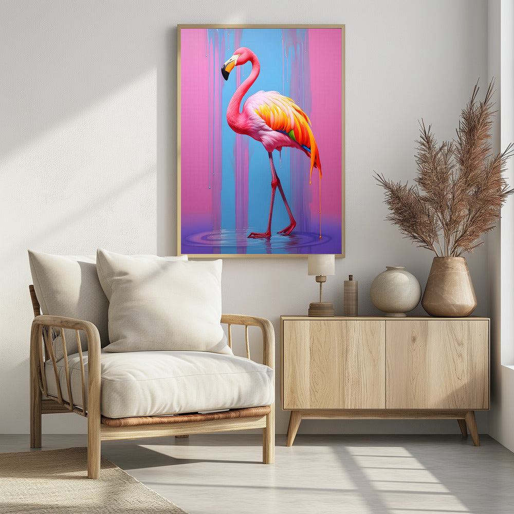 Flamingo Pop Art - plakatstore