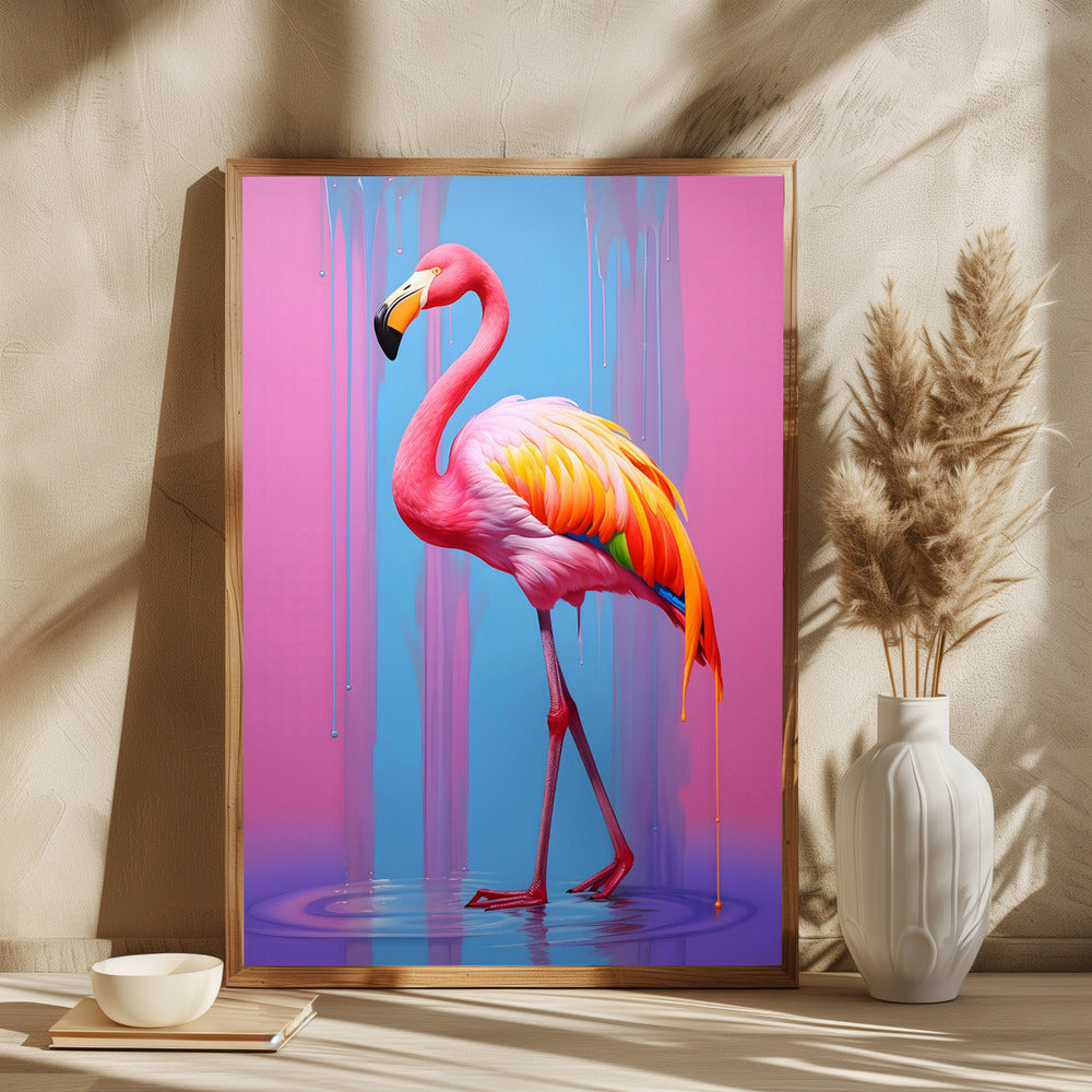 Flamingo Pop Art - plakatstore