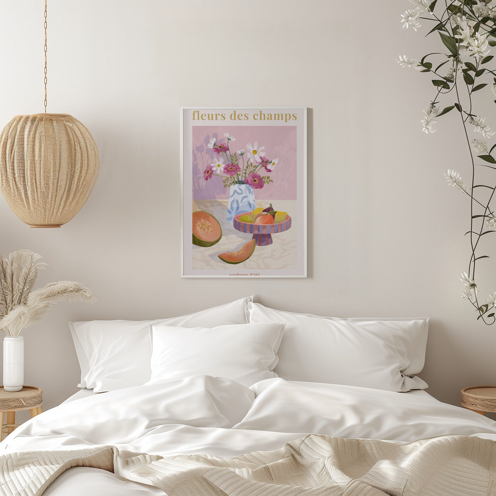 Fleur Des Champs - Pink - plakatstore