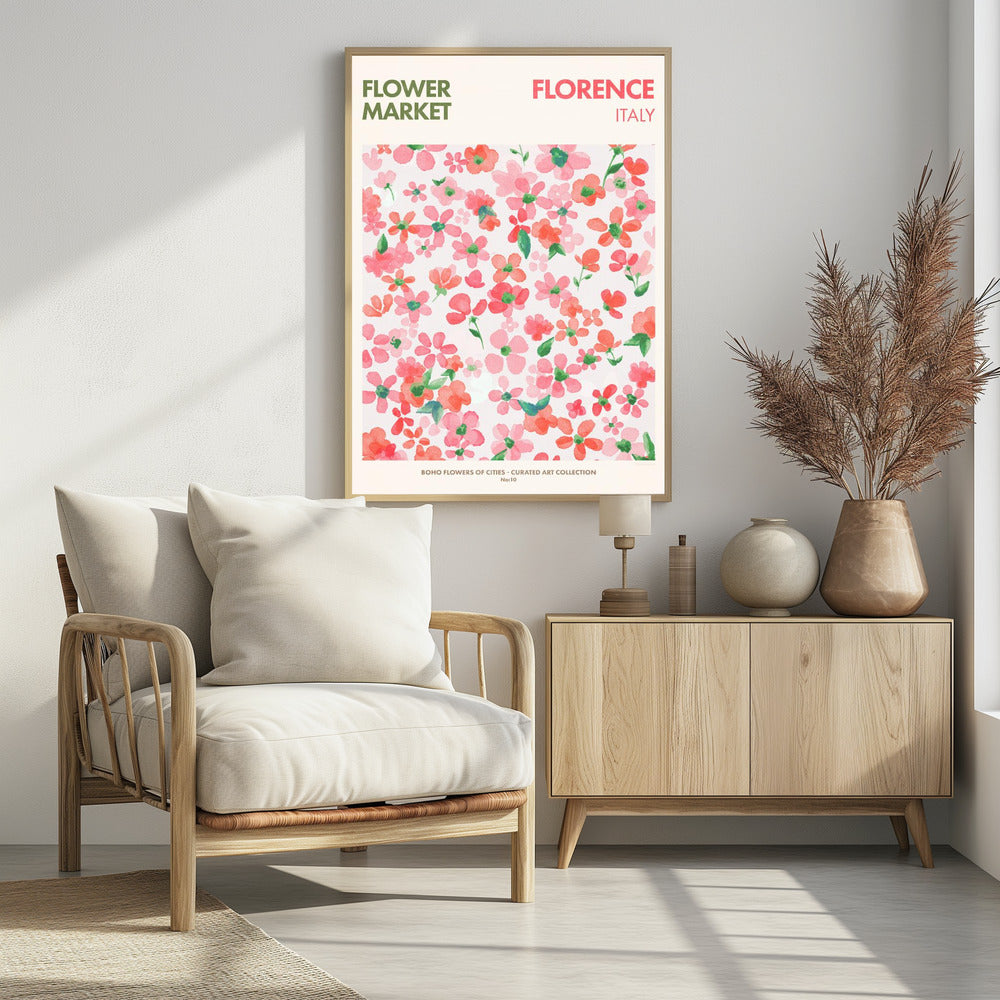 Florence Flower Market - plakatstore