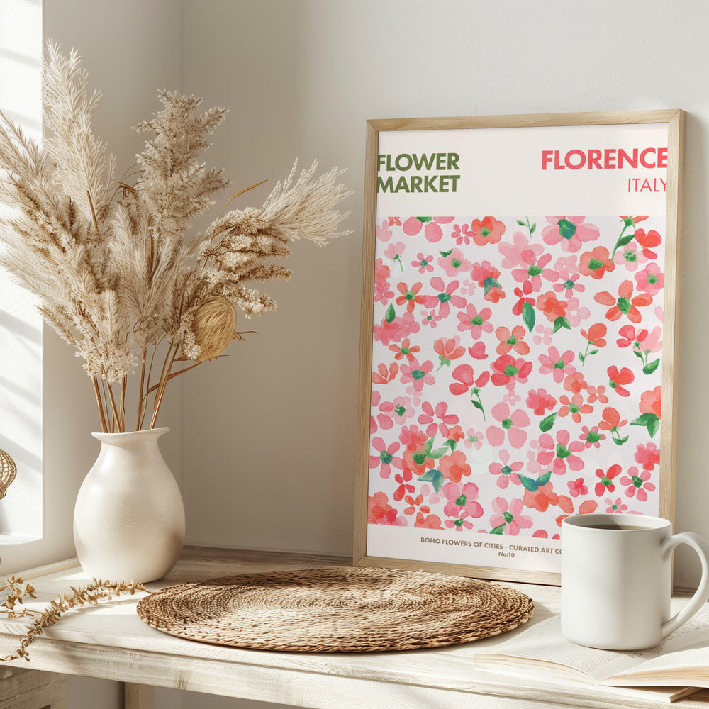 Florence Flower Market - plakatstore