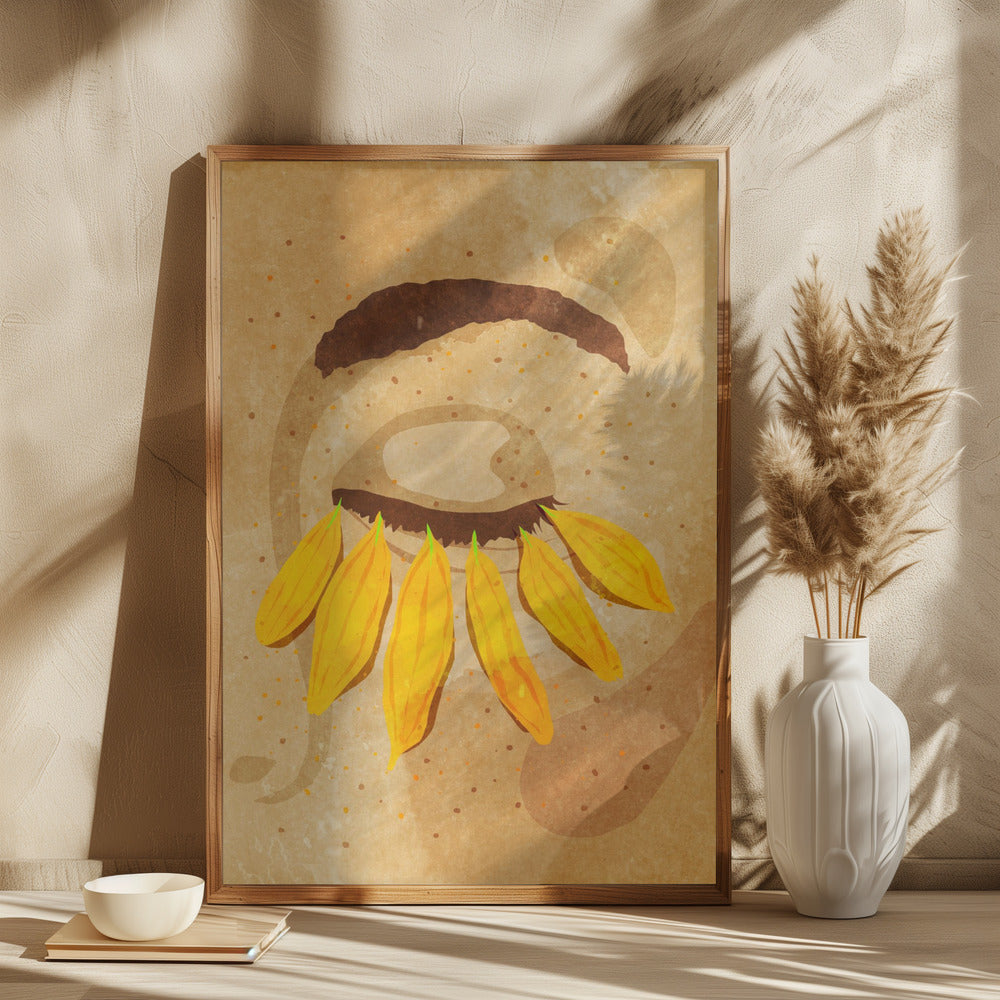 Flower power eye lashes - plakatstore