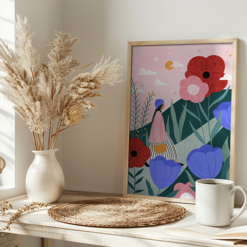 Flower Walk - plakatstore