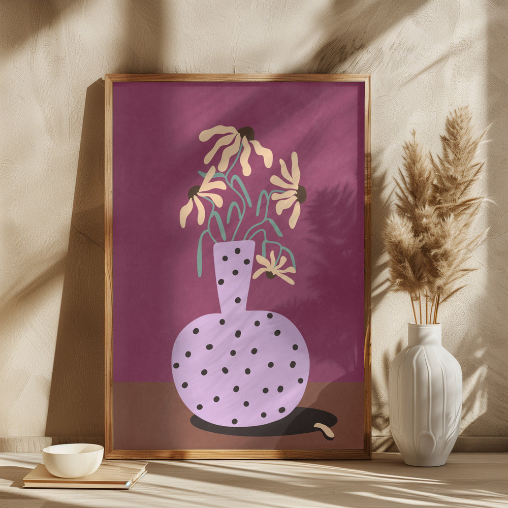 Flowers in Vase - plakatstore