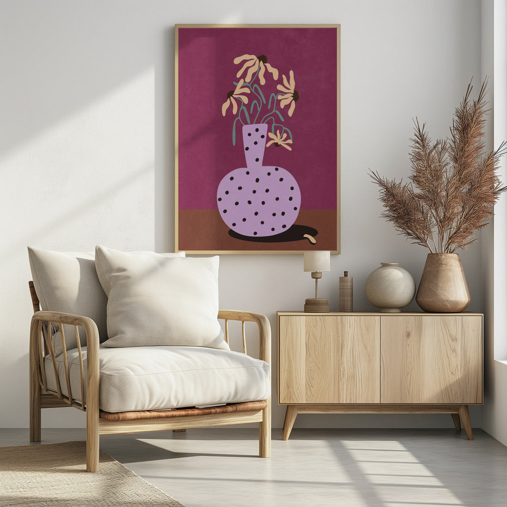 Flowers in Vase - plakatstore