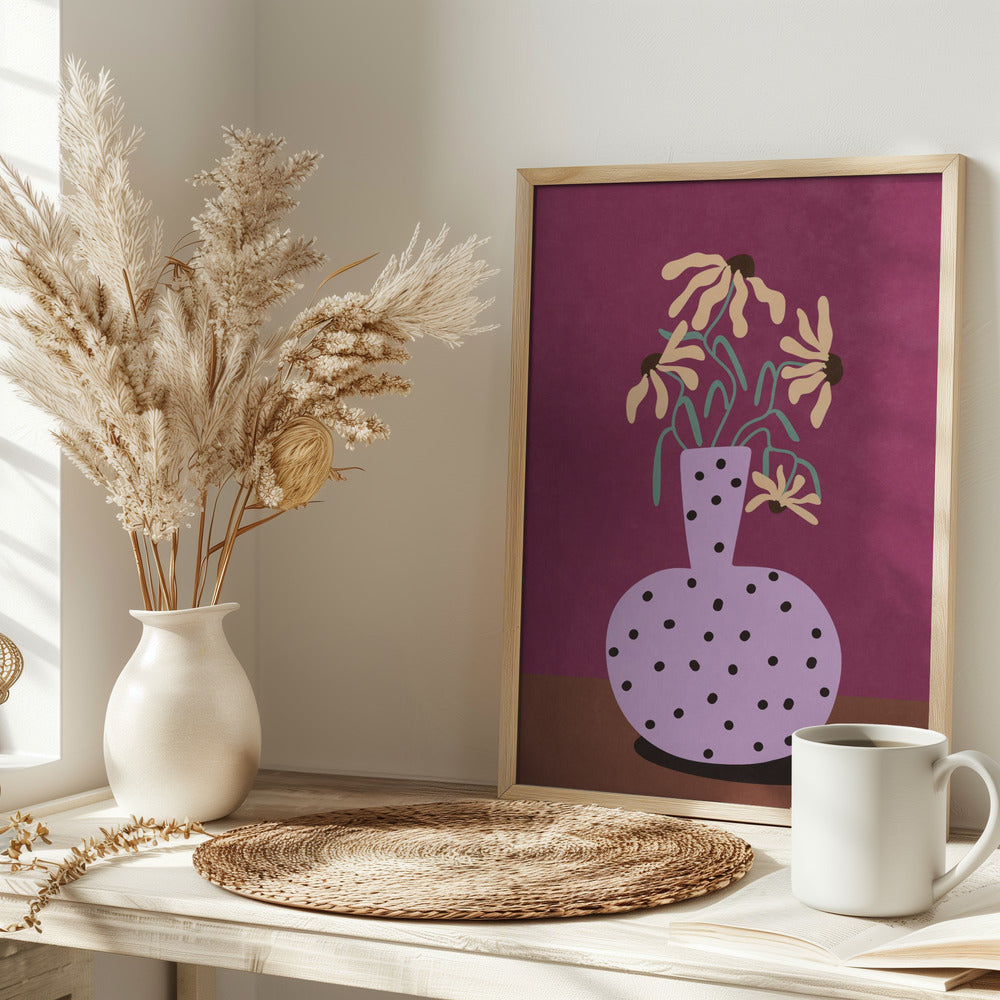 Flowers in Vase - plakatstore