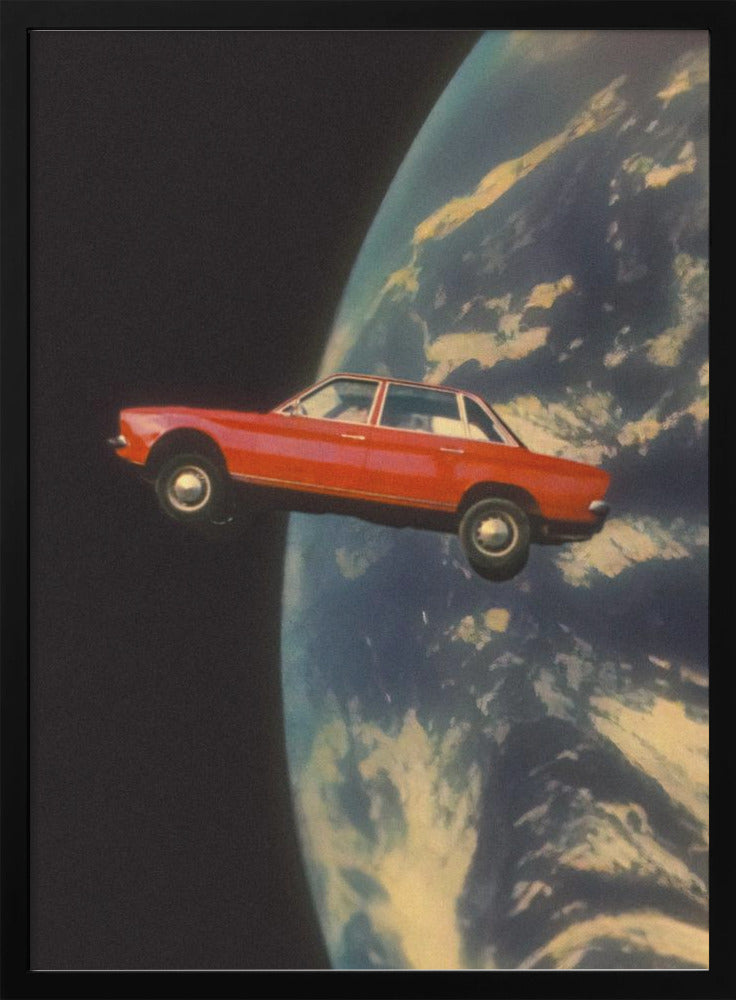 Flying Space Car - plakatstore