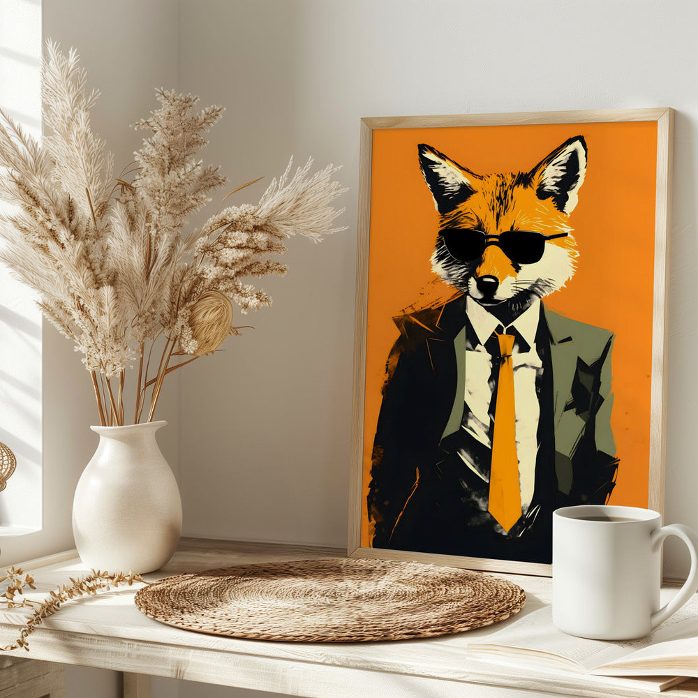 Fox In a Suit - plakatstore