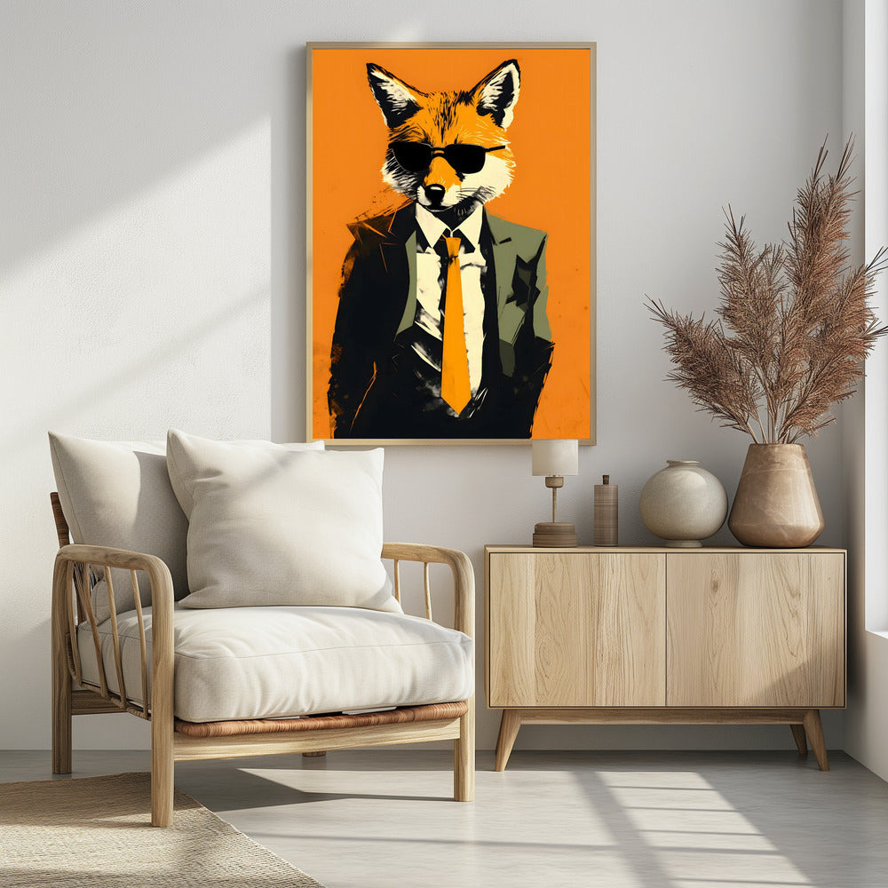 Fox In a Suit - plakatstore