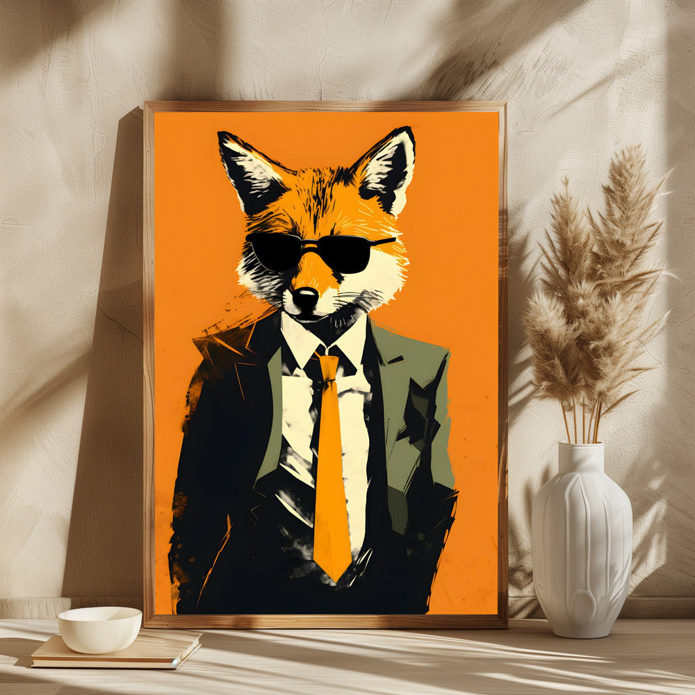 Fox In a Suit - plakatstore