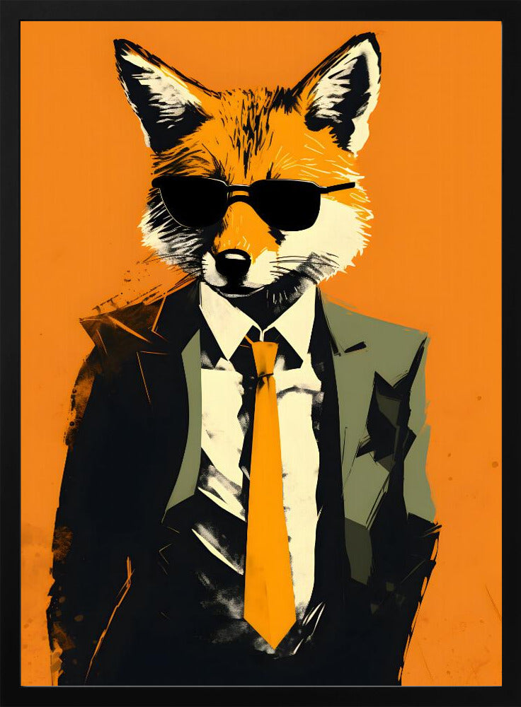 Fox In a Suit - plakatstore