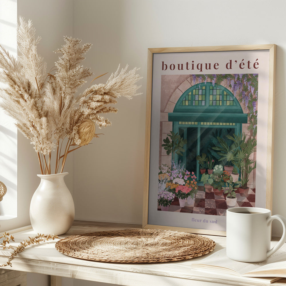 French Flowershop Poster - plakatstore