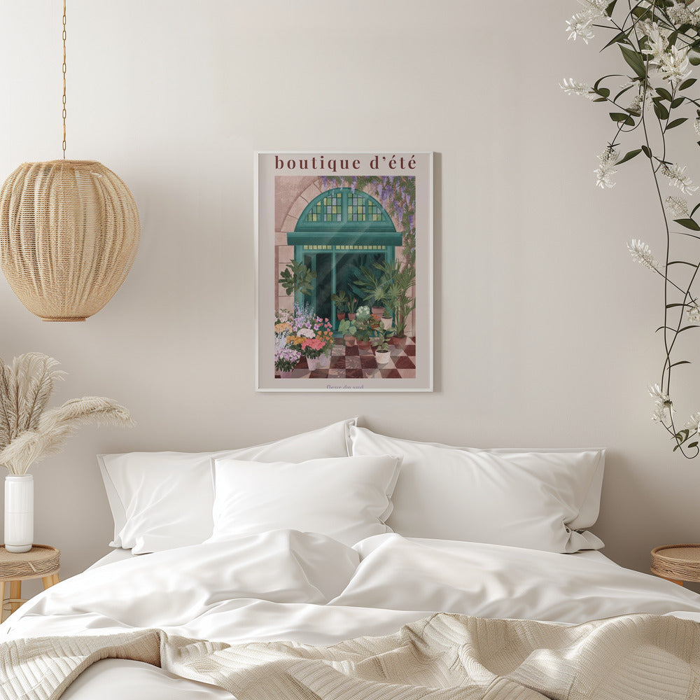 French Flowershop Poster - plakatstore