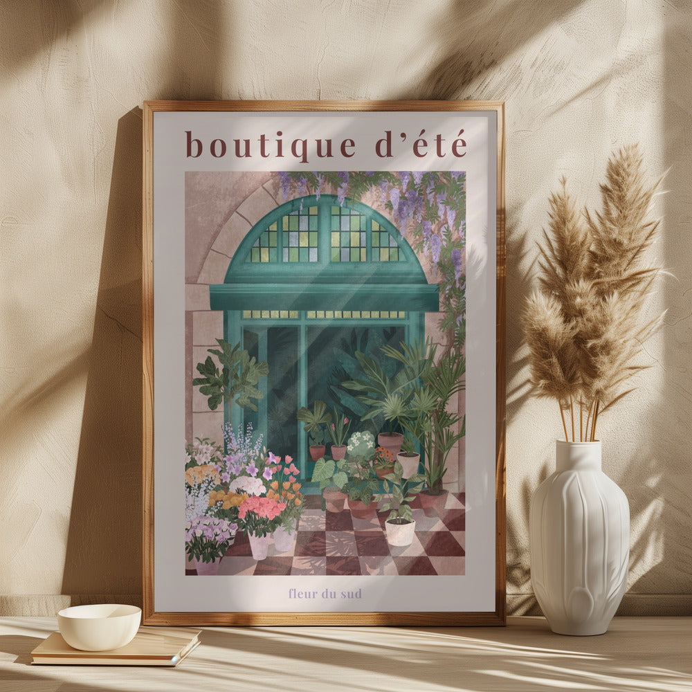 French Flowershop Poster - plakatstore