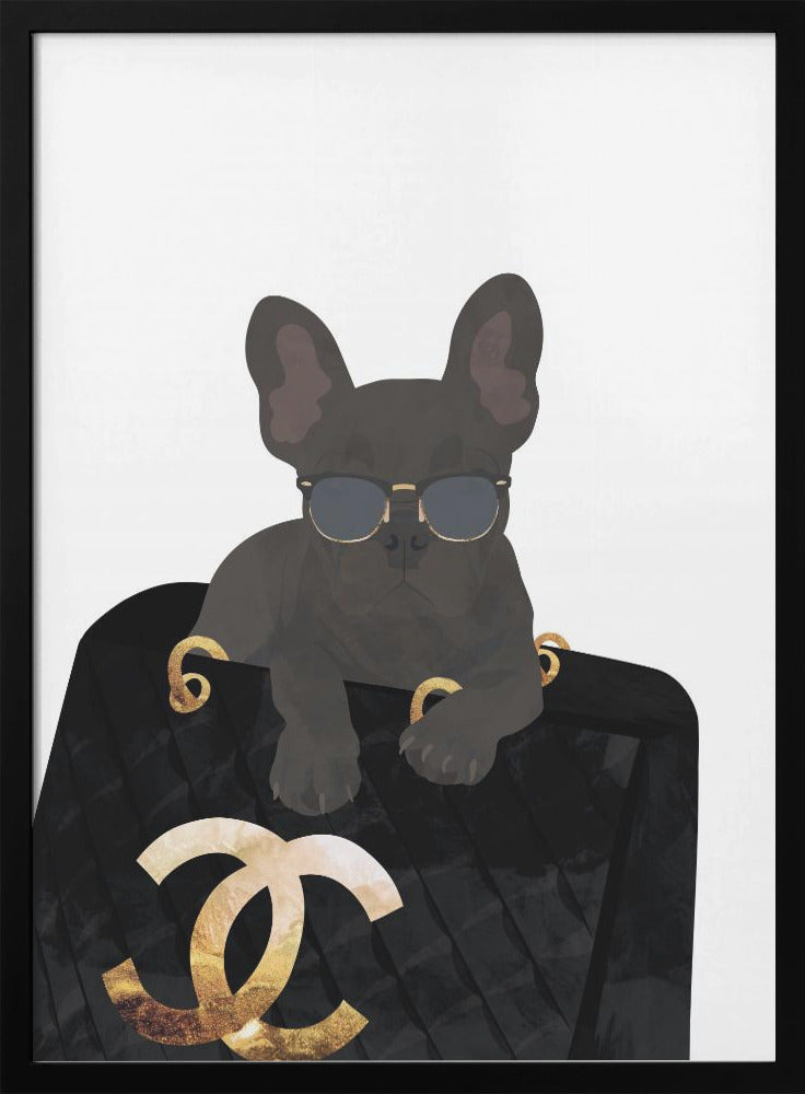 Frenchie in the bag - plakatstore