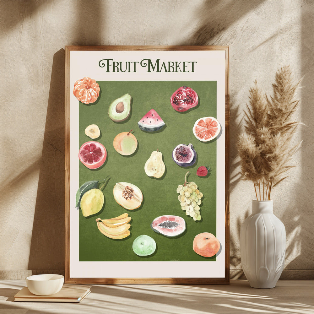 Fruit Market - plakatstore