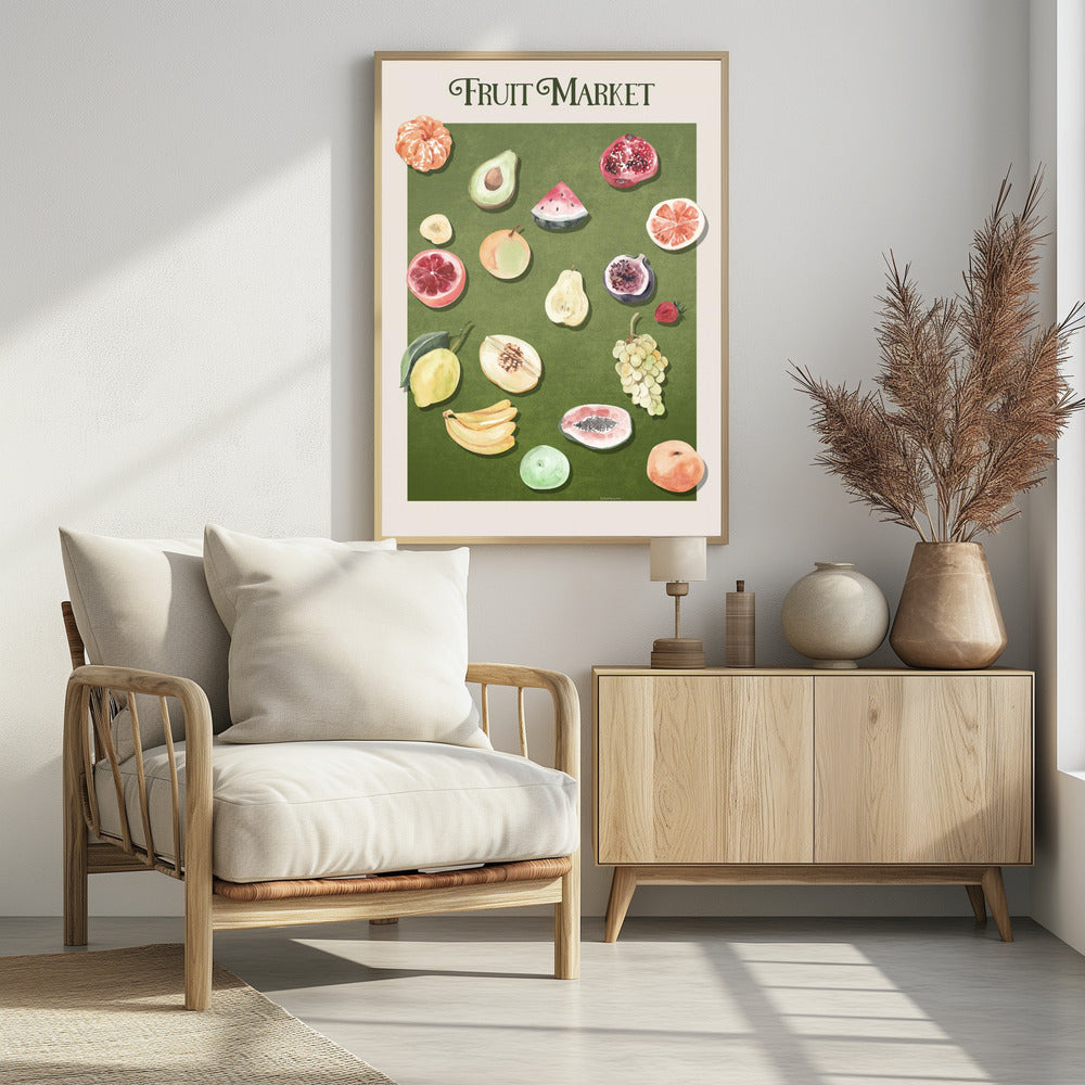 Fruit Market - plakatstore