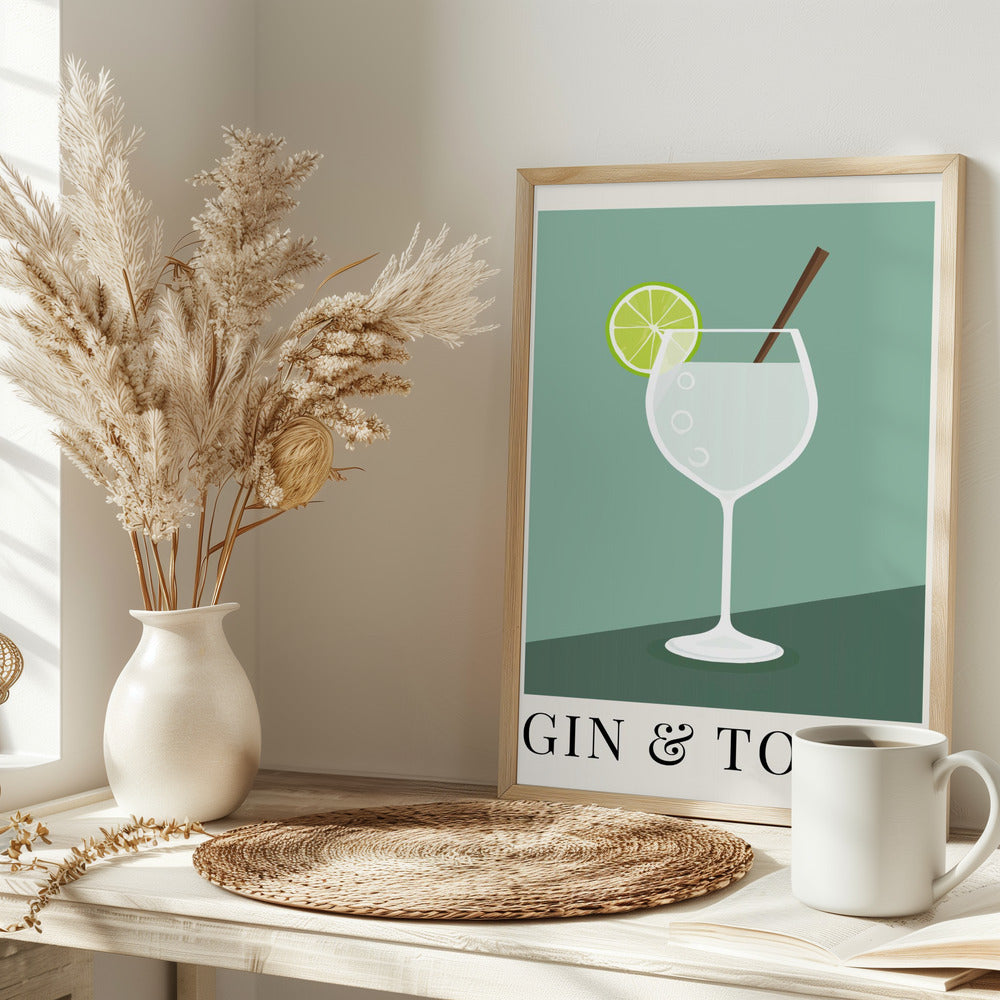 Gin &amp; Tonic - plakatstore