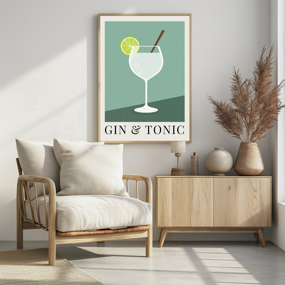 Gin &amp; Tonic - plakatstore