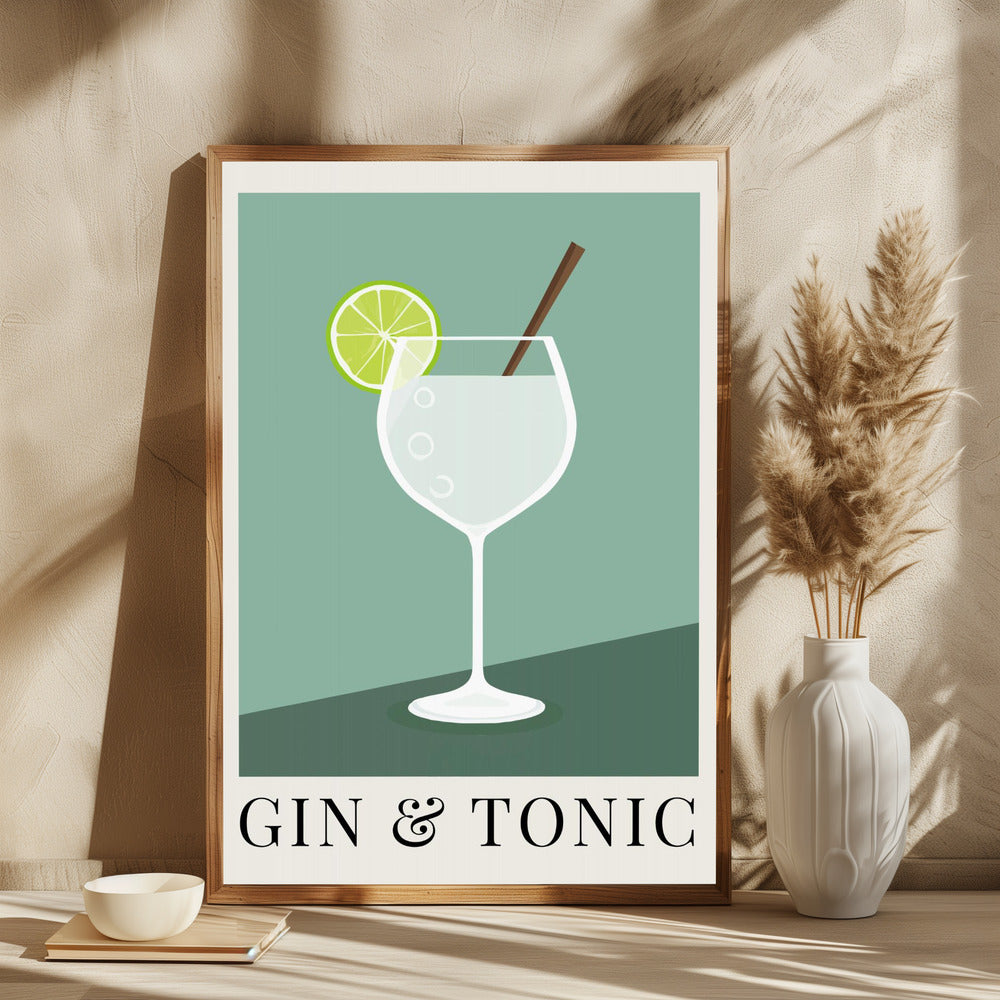 Gin &amp; Tonic - plakatstore