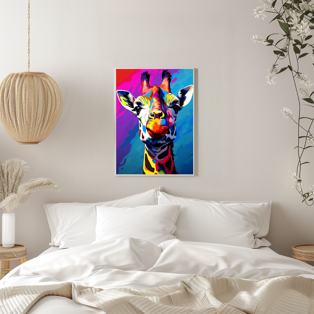 Giraffe Pop Art - plakatstore