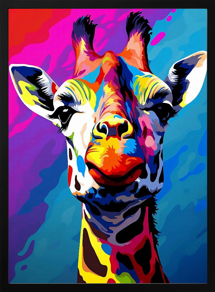 Giraffe Pop Art - plakatstore