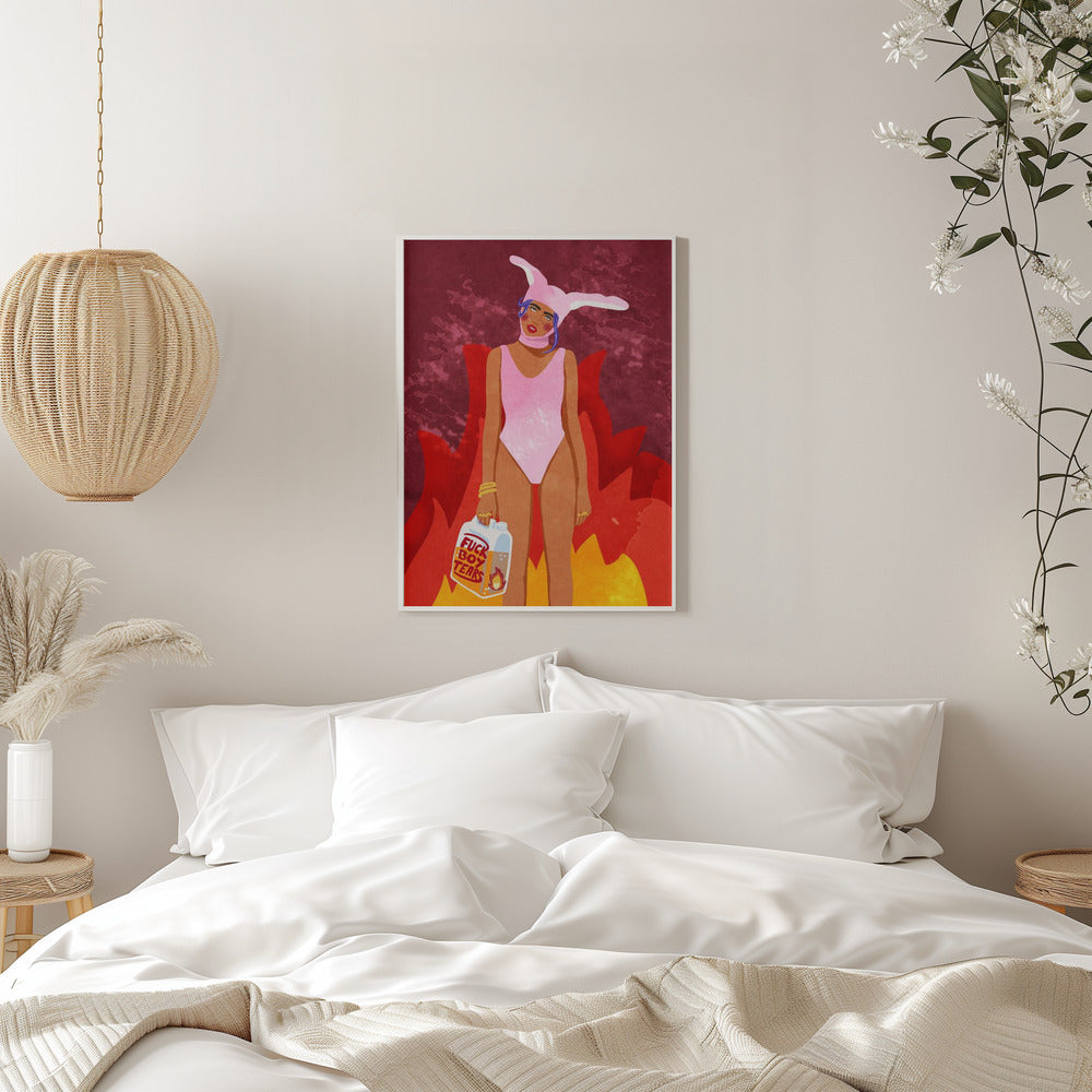 Girl On Fire - plakatstore