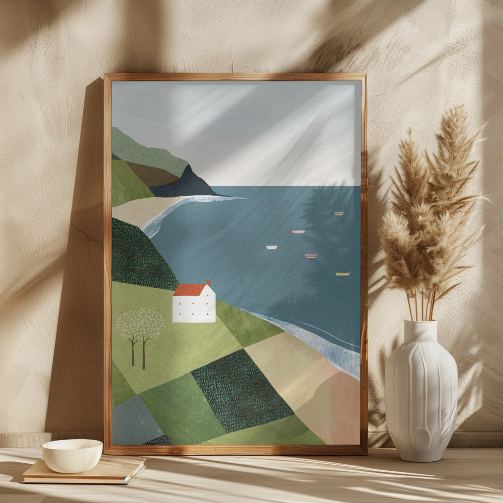 House on the Cliff - plakatstore