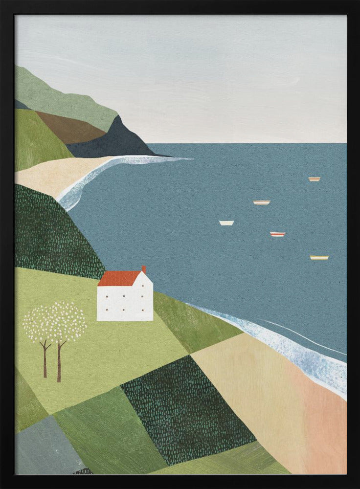 House on the Cliff - plakatstore