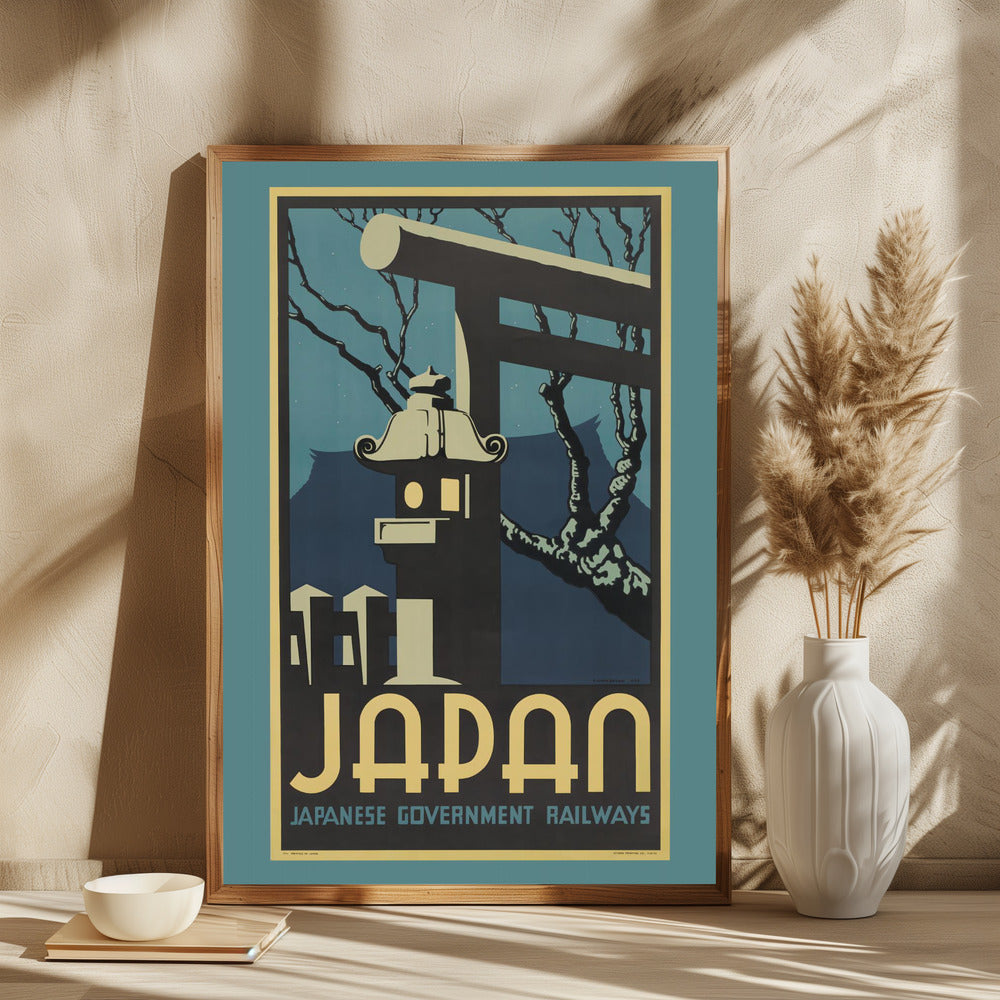 Japan - Japanese Government Railways - plakatstore