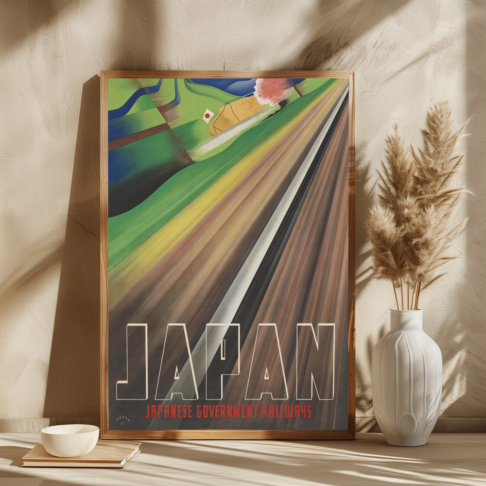 Japan - Japanese Government Railways - plakatstore