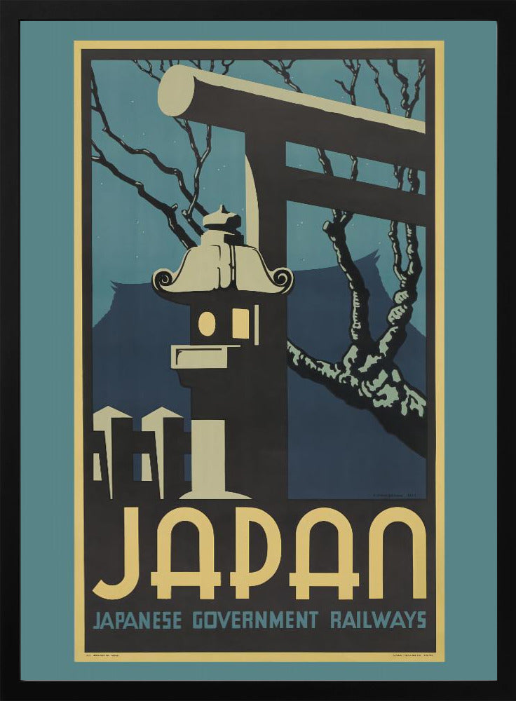 Japan - Japanese Government Railways - plakatstore