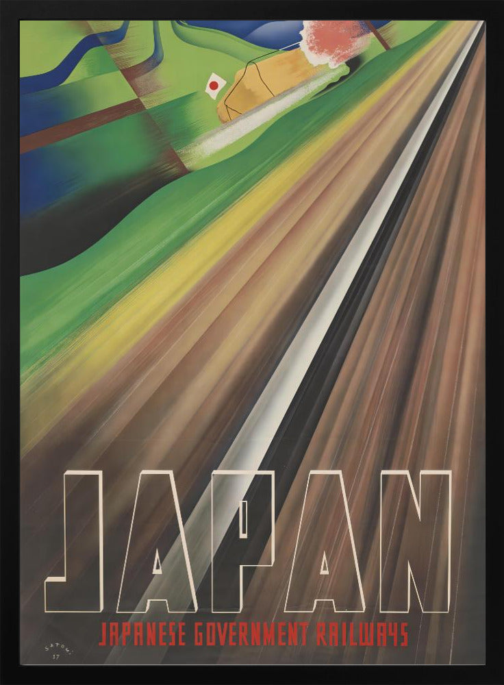 Japan - Japanese Government Railways - plakatstore