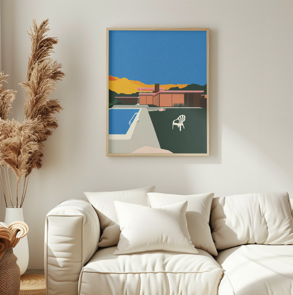 Kaufmann Desert House Poolside - plakatstore